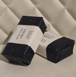 Into The Night ~ Cleansing Bar Soap ~ Bath & Body Works 5oz. Set of 2